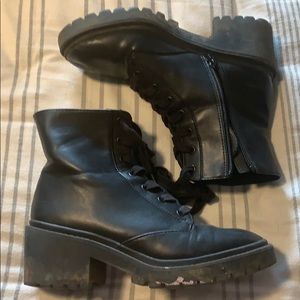 Black Combat Boots